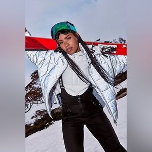 FP Movement by Free People Metallic Puffer Jacket